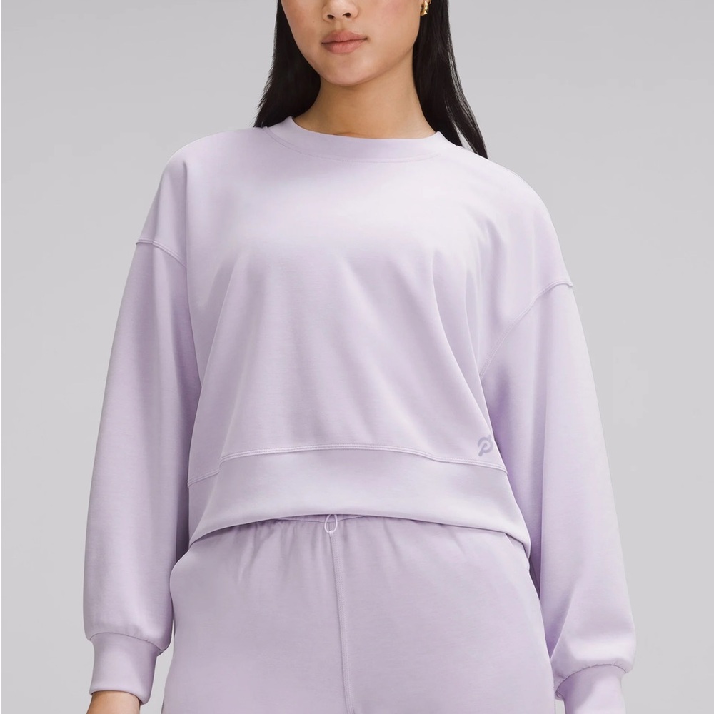 lululemon Oversized Cropped Crew Sweatshirt